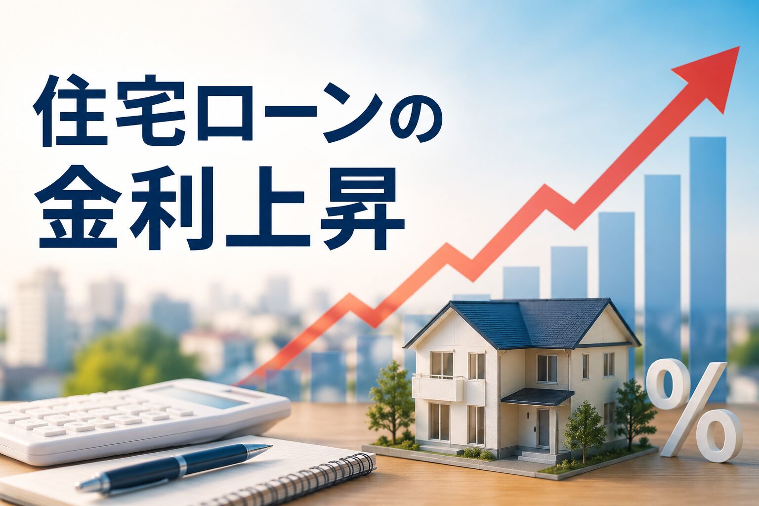 住宅ローン金利が上昇中！今すべき対策｜変動・固定の選び方と借入額の見直し方