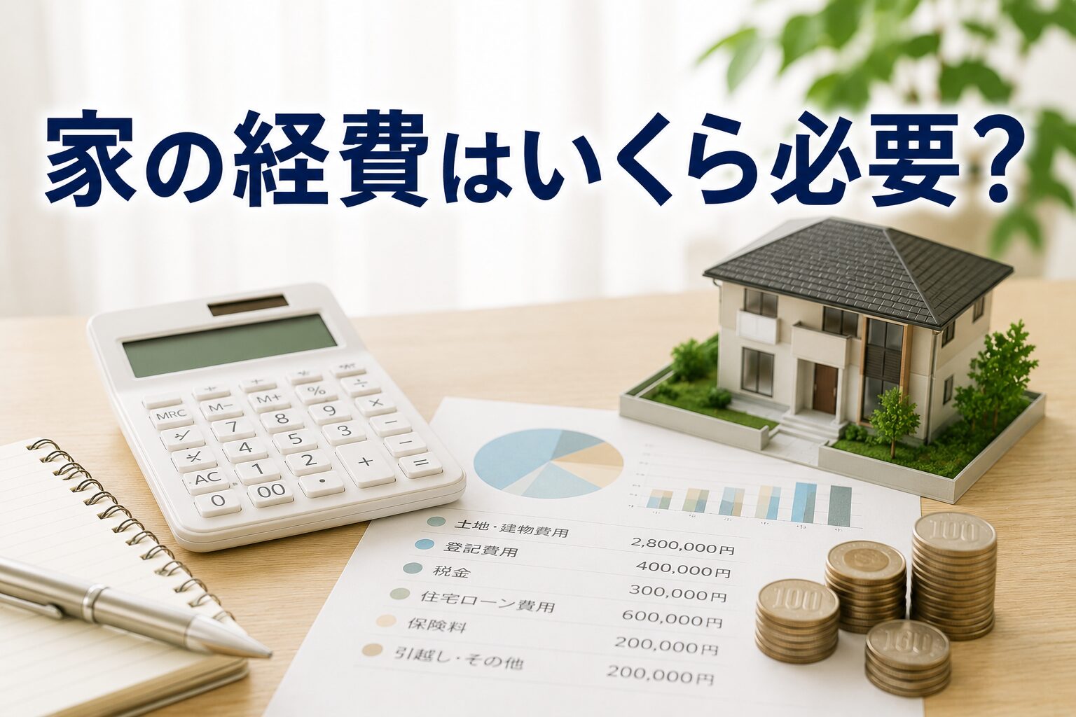 家の諸経費はいくら必要？内訳一覧と現金で用意すべき金額の目安