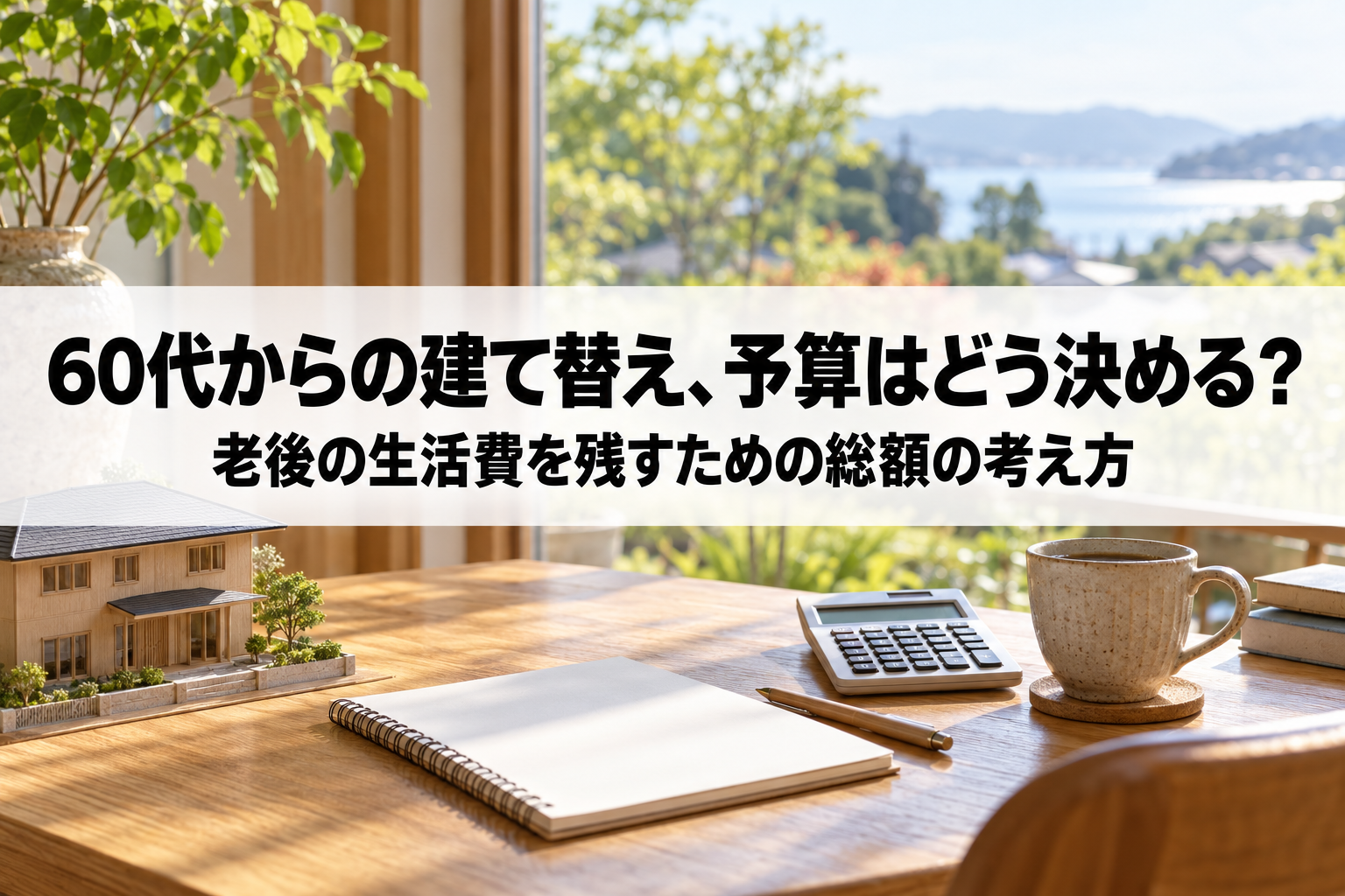 60代からの建て替え、予算はどう決める?|老後の生活費を残すための総額の考え方